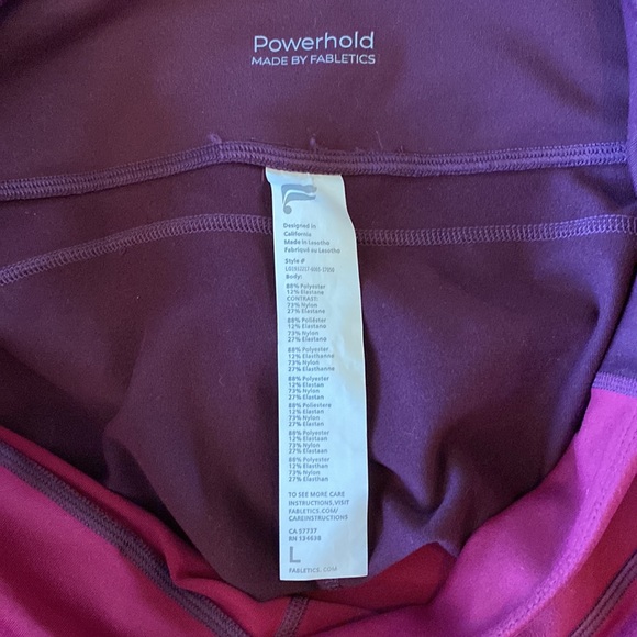 🔥🔥🔥🔥FREE SHIPPING 
FABLETICS ♥️ Fabletics Powerhold 7/8 leggings - Picture 7 of 10